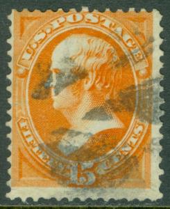 EDW1949SELL : USA 1870 Scott #152 Used. Nice with true color. PSAG Cert Cat $220