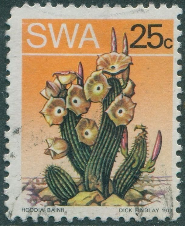 South West Africa 1973 SG253 25c Cactus FU