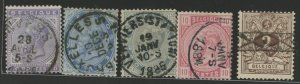 Belgium #45-48 Used Single (Complete Set)