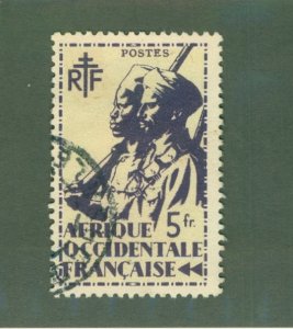 FRENCH WEST AFRICA  32 USED BIN $0.50