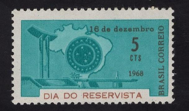 Brazil   #1113   1968   MNH  reservists` day