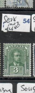 SARAWAK  (PP1808BB) BROOKE 3C    SG 78  MOG 