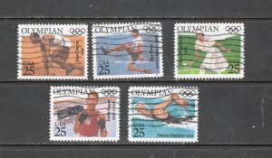 Scott # 2496-2500  used  Singles