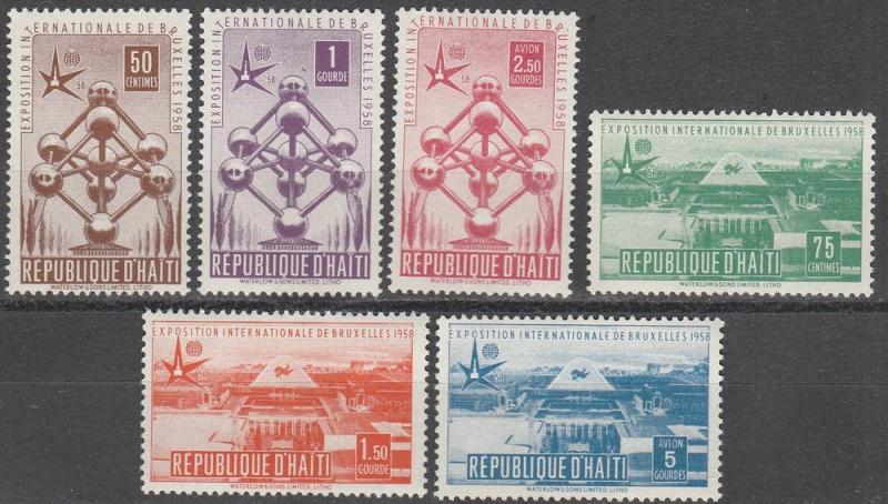 Haiti #417-20, C113-4  MNH F-VF CV $5.05 (SU2936L)