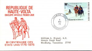 Upper Volta, Worldwide First Day Cover, Americana