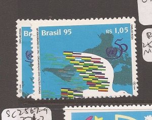 Brazil UN SC 2560-1 MNH (5cdj) 