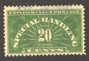 United States Scott QE3 UNH - 1928 20c Special Handling Issue - SCV $2.50