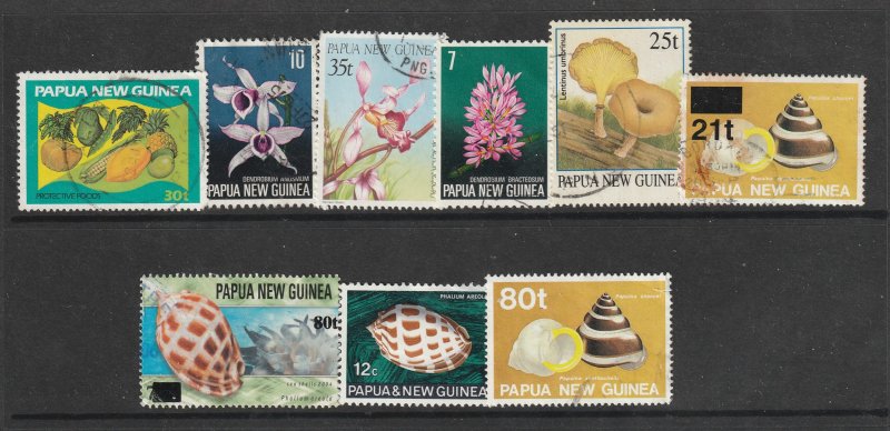 Papua N.G. a small collection M or U includes sets