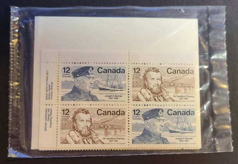 CANADA PLATE BLOCK SETS 18 in total.