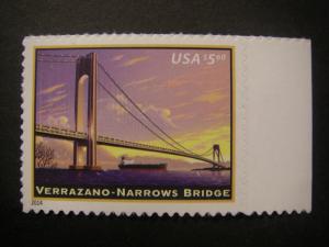 Scott 4872, $5.60 Verrazano-Narrows Bridge, MNH Priority Mail Single