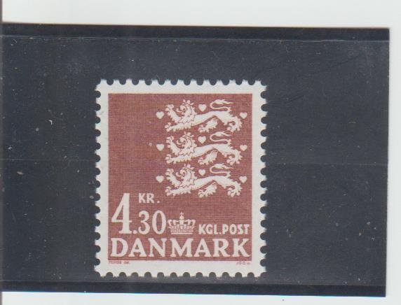Denmark  Scott#  646  MNH  (1980 State Seal)