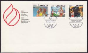 Canada - 1976 - Scott #681-683 - used on cover with special cancellation