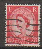 Great Britain SG 614 Used phosphor issue Type II