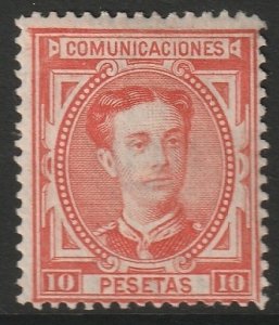 Spain 1876 Sc 230 MH*