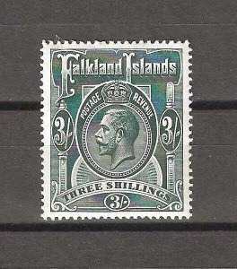 FALKLAND ISLANDS 1912/20 SG 66 MINT Cat £100