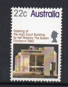 AUSTRALIA - OPENING OF THE HIGH COURT BUILDING - CANBERRA - 1980 -