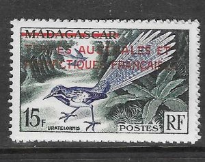 French Southern & Antarctic Territory #1  15fr  (MNH) CV $10.00