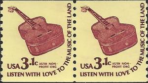 # 1613 MINT NEVER HINGED GUITAR