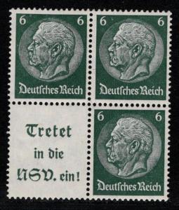 Germany Scott # 419 (3), label A15.1, mint nh, se-tenant, Mi # S193