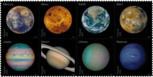 2016 47c Views of Our Planets, Block of 8 Scott 5069-76 Mint F/VF NH