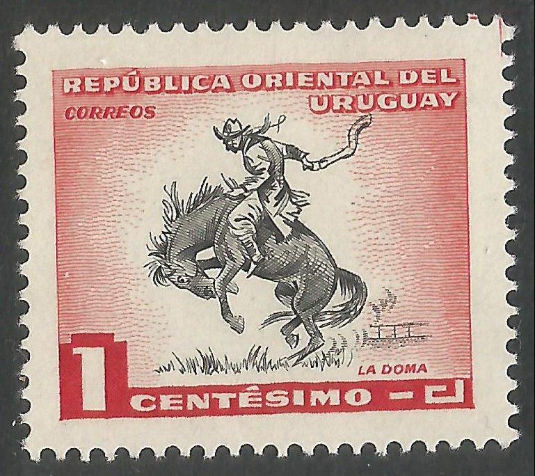 URUGUAY 606 MOG HORSE E172-1