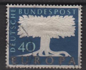 Germany 1957 - Scott 772 used - 40 pf, United  Europa