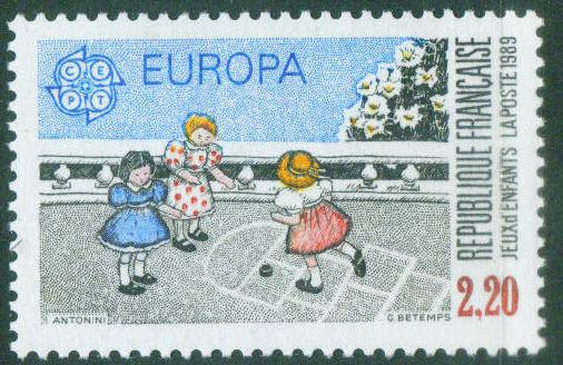 FRANCE Scott 2152 Yvert 2584 MNH** Europa 1989 stamp