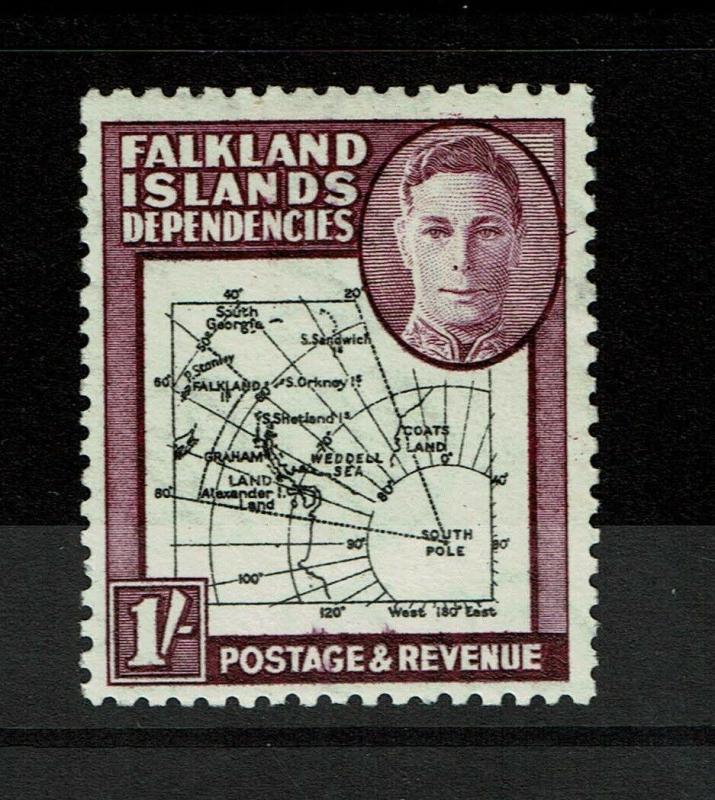 Falkland Islands SG# G8 MNH / Broken Arc Variety (See Notes) - S6047