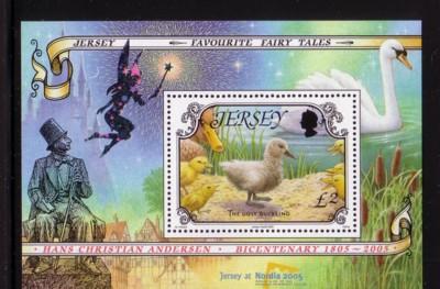 Jersey Sc 1161a 2005 H C Andersen Nordia stamp sheet mint NH