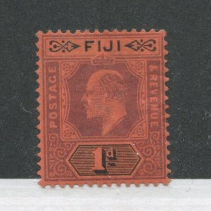 Fiji KEVII 1903 1d mint o.g. hinged