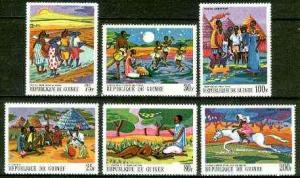 Guinea - Conakry 1968 Paintings of African Legends #1 per...