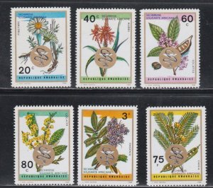 Rwanda # 534-539, Drought Solidarity, Mint NH, 1/2 Cat