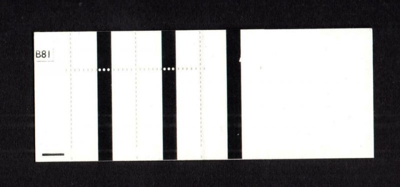 'ELECTRICAL MACHINE' DUMMY TESTING BOOKLET + CYLINDER NUMBER B81