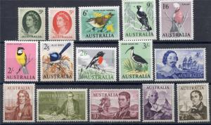 AUSTRALIA SCOTT# 365-379 MINT NH