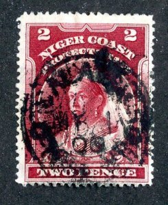 1894 Niger coast Sc.#45 used ( 838 BCXX )