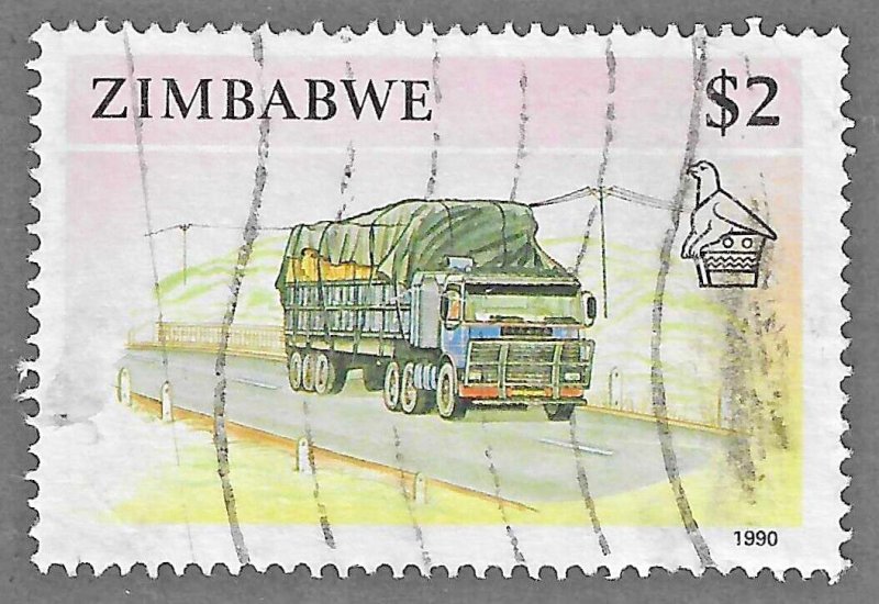 Zimbabwe (1990) - Scott # 631,  Used