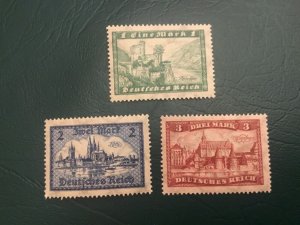 ICOLLECTZONE Germany 337-339 VF  hinged