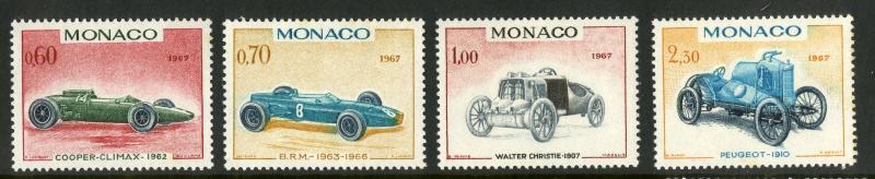 MONACO 658-661 MH SCV $6.00 BIN $2.50 CARS