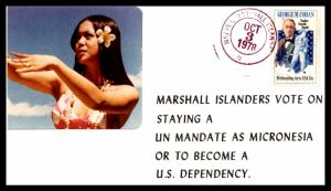 1978 Micronesia Vote to stay a UN MANDATE or Become a U.S. Dependency