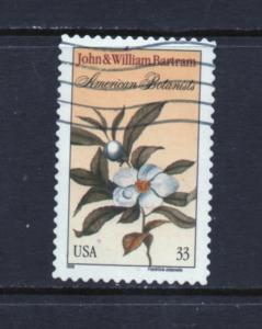 Scott # 3314 used single   Bartram    Botanists