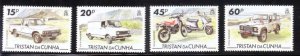 Tristan Da Cunha 1995 Local Transport Sc 558-561 MNH A4174