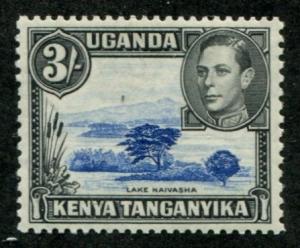 Kenya, Uganda & Tanganyika - KUT SC# 82a SG# 147a 3sh MH