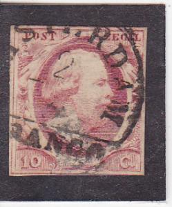 Netherlands  Scott#  2  Used