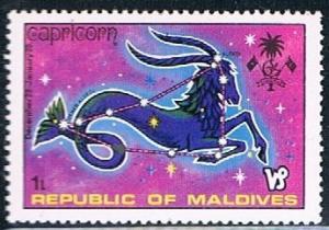 Maldive Islands 503, 1l Capricorn, MNH, VF