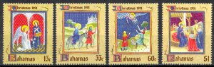 Bahamas Sc# 736-739 MNH 1991 Christmas