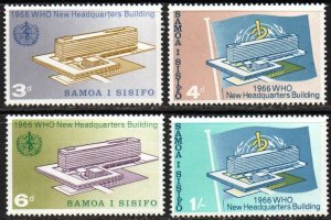 Samoa Sc #255-258 Mint Hinged