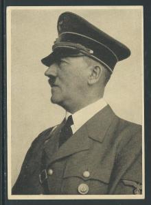 Germany WWII Propaganda Postcard Hitler