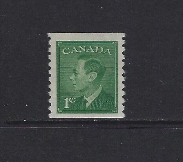 CANADA - #295 - 1c KING GEORGE VI COIL MINT STAMP MNH 