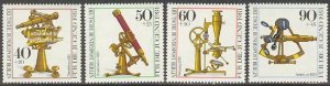 Germany, Berlin 1981, Optical instruments 4v, MNH