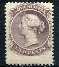 Nova scotia   #9   Mint Very lightly hinged 